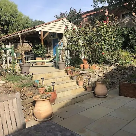 别墅 Maison D'izzy, With Private Swimming Pool And Outdoor Kitchen Roquebrun